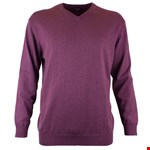 Espionage V Neck Pullover - grape